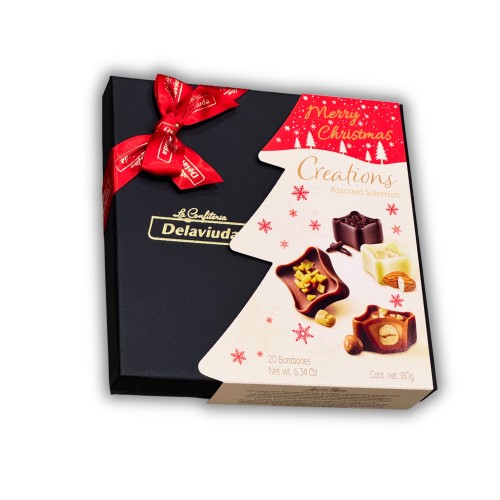 bombones czekoladki delaviuda z nadzieniem pralinki premium wydanie świąteczne merry christmas.jpg